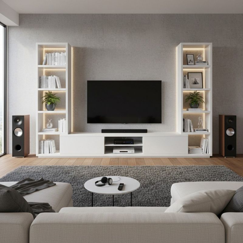 Media Room Installation detail