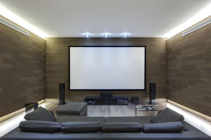 Custom Media Room Design